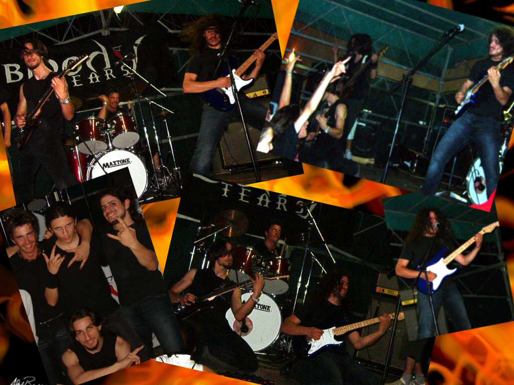 Collage realizzato da Marco Gerosa (Mark dei Bloody Tears)